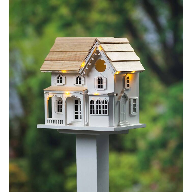 8.75'' H x 8.25'' W x 6.25'' D Post Birdhouse